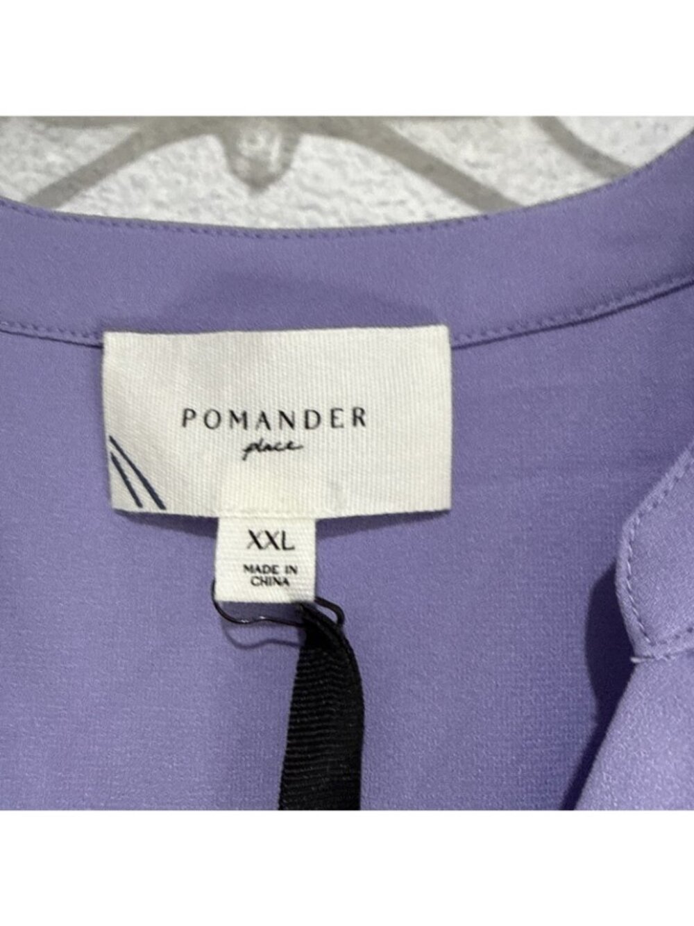 Tuckernuck Pomander Place Kenzo Lilac Tiered V Neck Smock Dress Size XXL - Picture 9 of 13
